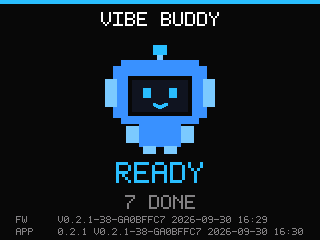 The buddy waiting for activity